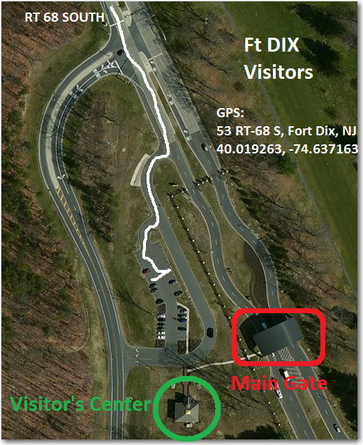 Massano Visiting Deploying Soldiers at McGuire Foer